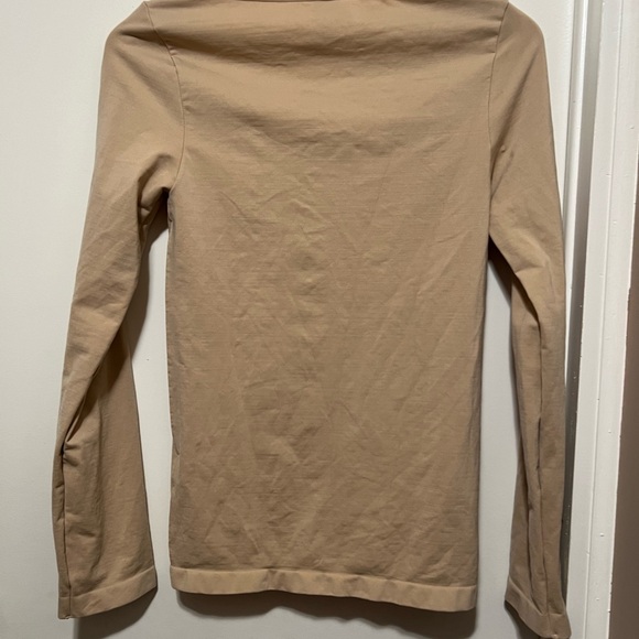 Franato Long Sleeve Sleek Long Sleeve Top Shapewear XXL Shirt - Picture 4 of 5